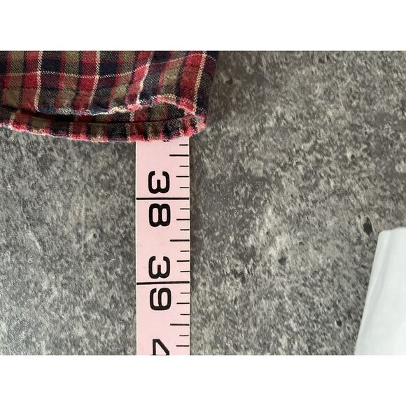 VTG. Abercrombie & Fitch The Big Shirt Mens Size Large Plaid 90s Preppy Outdoors - Picture 9 of 10